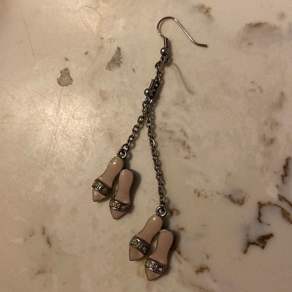 Vintage Slipper Earrings